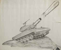 Prototype Atomic Tank Cannon Launcher