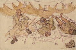 Chinese Wounded After Operation