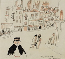 Paris Street Scene