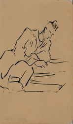 Soldier Reading