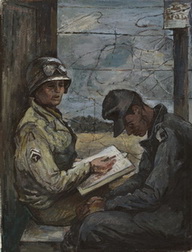 The Interrogation Of A German Prisoner