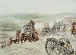 Field Batteries, Malvern Hill, 1862