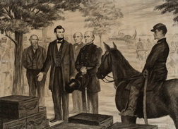 Lincoln at Fort Monroe in 1862