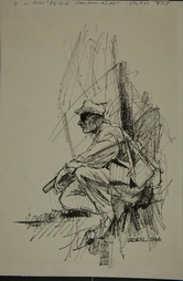 Sketch Of A Soldier I