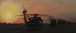 Flight Line by Sunrise