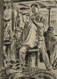 Barber on Shipboard