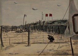 Prisoner of War Enclosure on the Beach