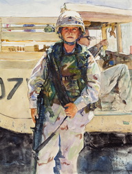 SGT Vickie Hodge, 3d ID Baghdad Airport