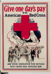 Give One Day's Pay To American Red Cross