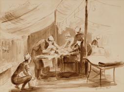 Nurses in Operating Tent