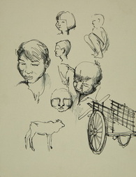 Sketches of Vietnamese