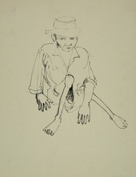 Sketch of Beggar