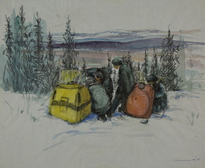 Snowmobile Breakdown