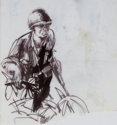 Sketch Of A Soldier