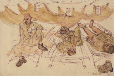 Chinese Wounded After Operation