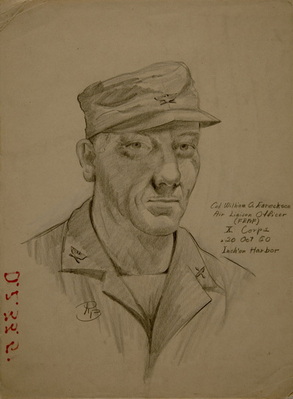 Col. William O. Eareckson, Air Liaison Officer