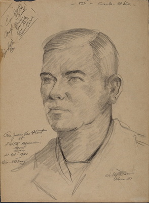 Portrait - Gen James Vanfleet, Cg 8th Army