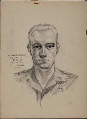 Portrait Sketch - Col John D. Billingsley