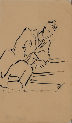 Soldier Reading