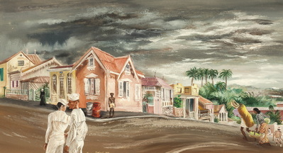 Street Scene In Noumea