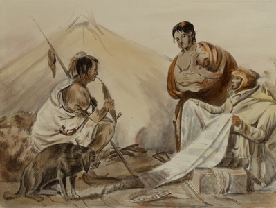 Copy of Painting by U.S. Grant, 1841