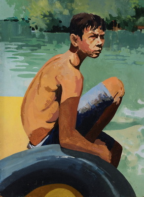 Boy on the River