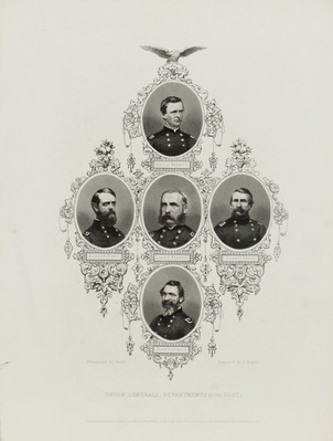 Union Generals, Departments of the East