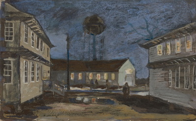 Barracks at Night