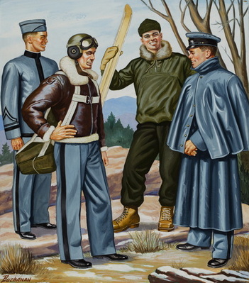 U.s. Army Uniforms, Four Cadet