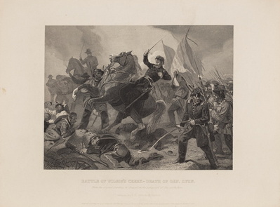 Battle of Wilson's Creek - Death of Gen. Lyon