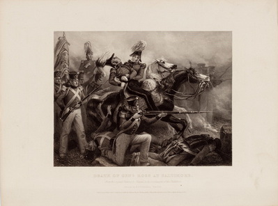 Death of General Ross at Baltimore