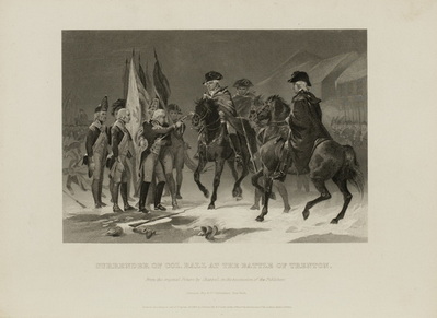 Surrender of Col. Rall at the Battle of Trenton