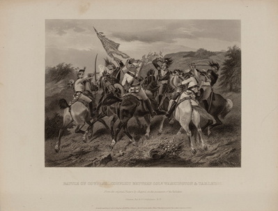 Battle of Cowpens - Conflict Between Col. Washington & Tarleton