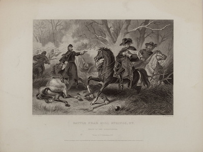 Battle Near Mill Springs, KY. / Death of Gen. Zollicoffer