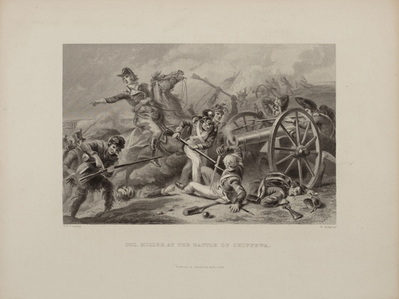 Col. Miller at the Battle of Chippewa