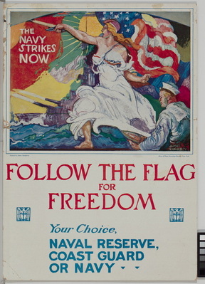 Follow The Flag; The Navy Strikes Now