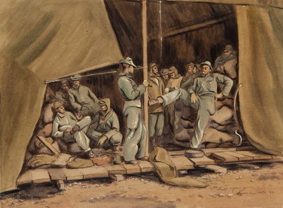 Negro Troops Enjoy A Break