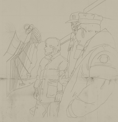 Sketch Of DMZ Inspection Visit