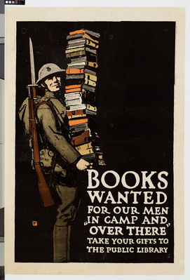 Books Wanted For Our Men In Camp And 'over There'