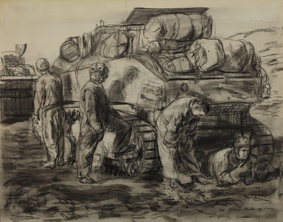 Tank Crew Warming Up