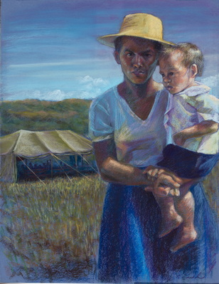 Mother And Child Of El Valle