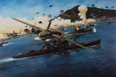 Simpson Harbor-Rabaul, November 2, 1943