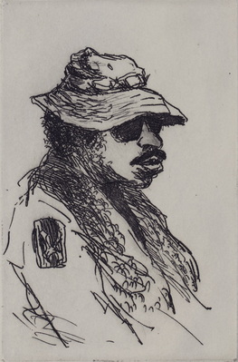 Print Of Gi With Cloth Hat And Sunglasses (2/20