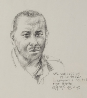 Portrait of SFC Concepcion Villaneuva, Ft. Polk