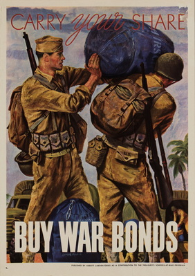 Carry Your Share Buy War Bonds