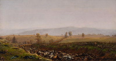 The Bloody Lane, Battle Of Antietam, 1862