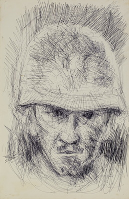 Sketch Of Soldier