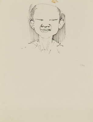 Sketch of Vietnamese Man