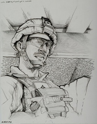 Untitled (Portrait of a Marine)