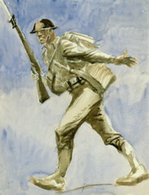 Walking Marine, 1942